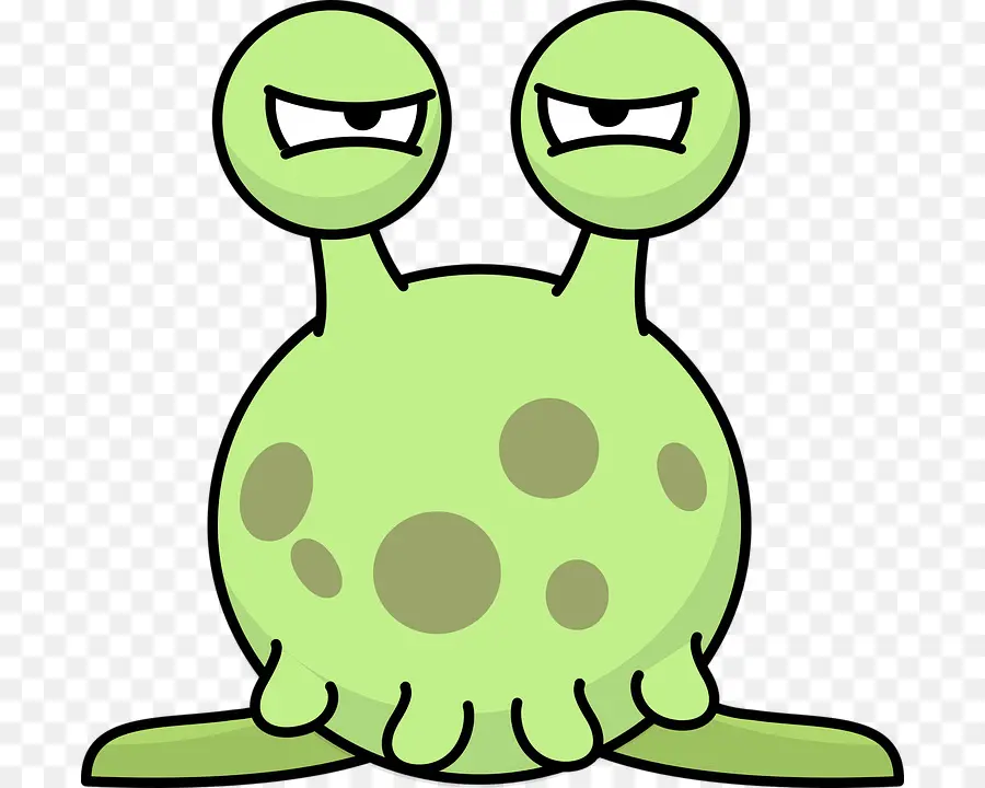 Extraterrestre Verde，Dibujos Animados PNG