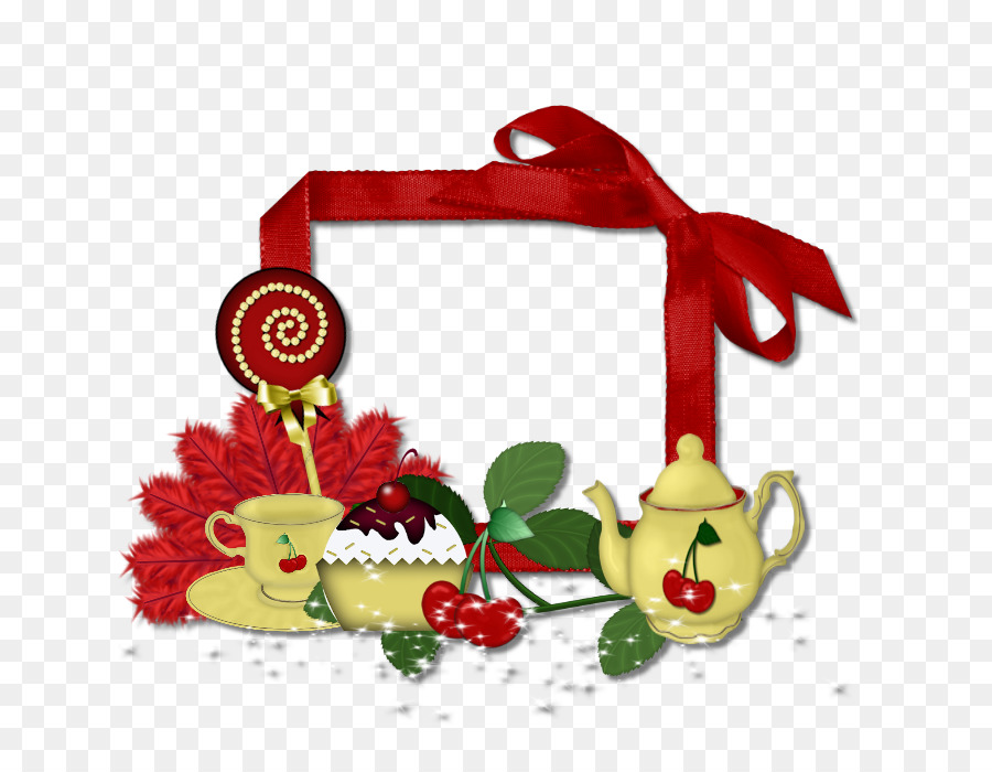 Adorno De Navidad，Diseño Floral PNG