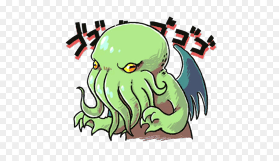 Cthulhu De Dibujos Animados，Monstruo PNG