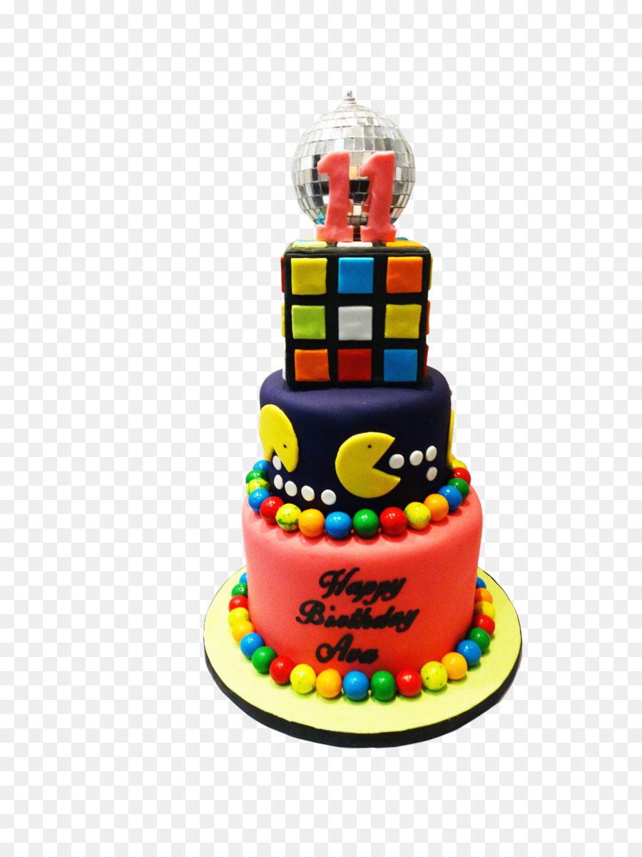 Pastel De Cumpleaños，Glaseado De Formación De Hielo PNG