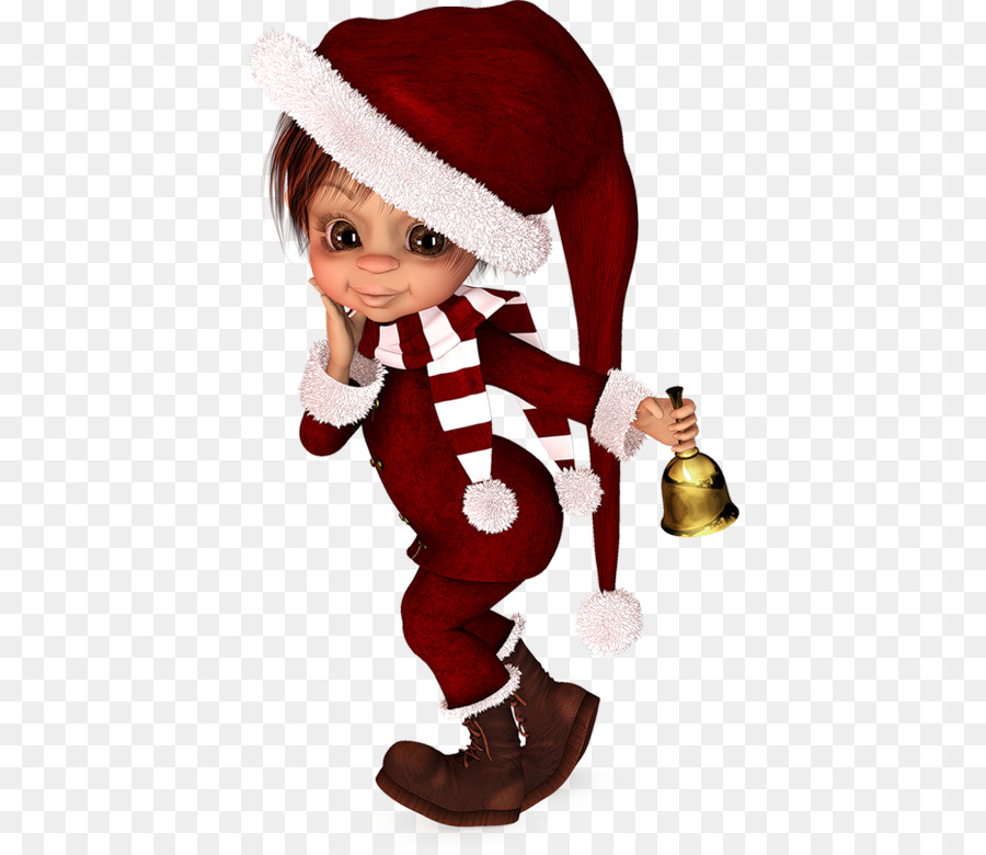 Elfo Navideño，Gorro De Papá Noel PNG