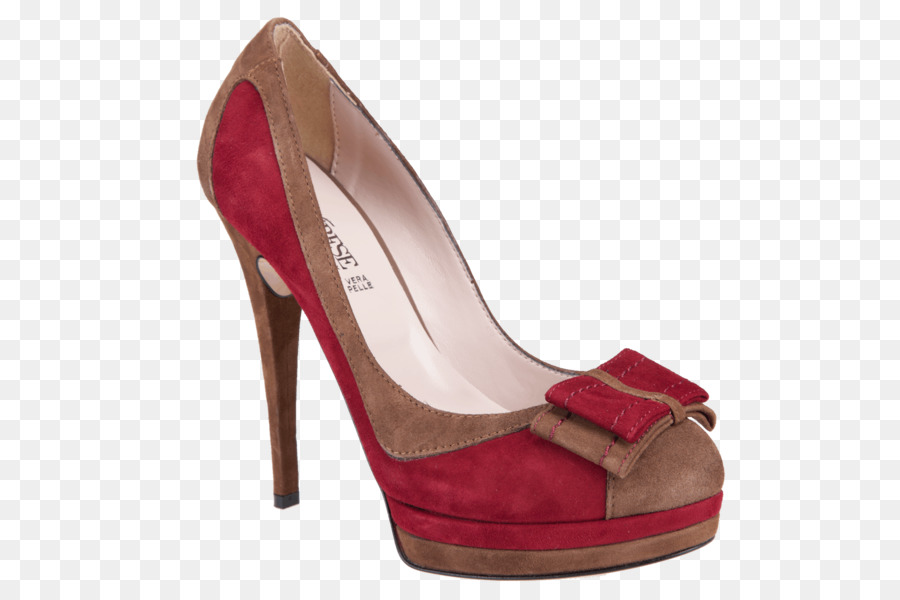 Zapato De Tacón Alto，Rojo PNG