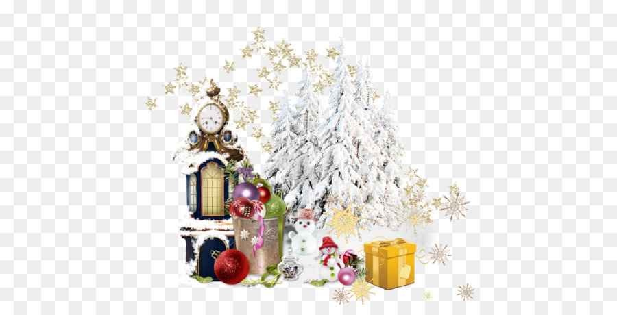 árbol De Navidad，Ded Moroz PNG