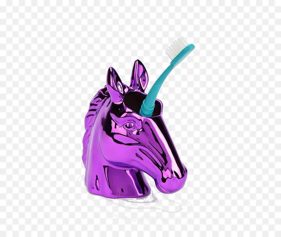 Cabeza De Caballo Morada，Caballo PNG