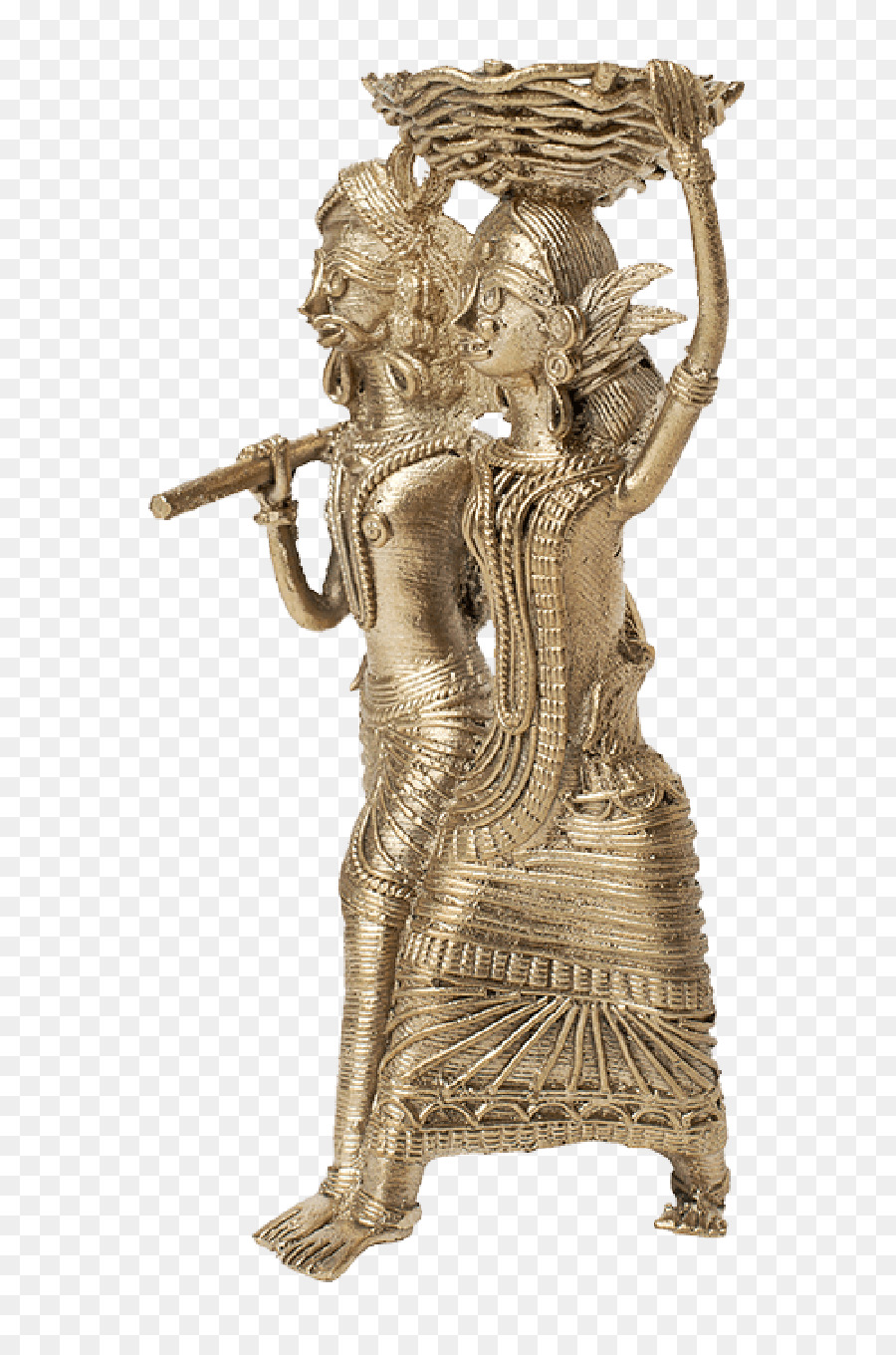 Dhokra，Escultura De Bronce PNG