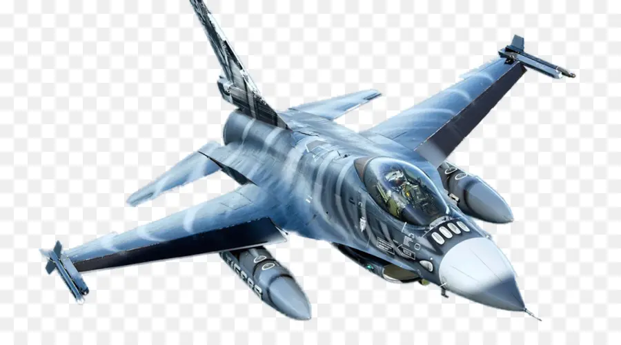 General Dynamics F16 Fighting Falcon，Avión PNG