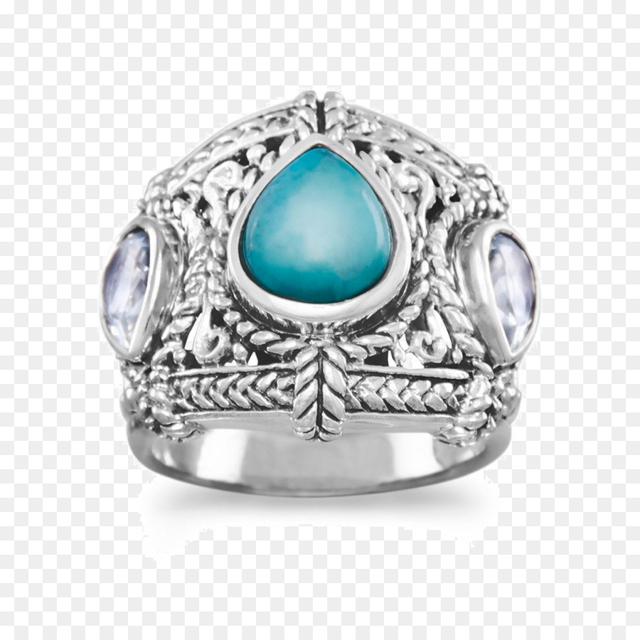 Turquesa，Anillo PNG