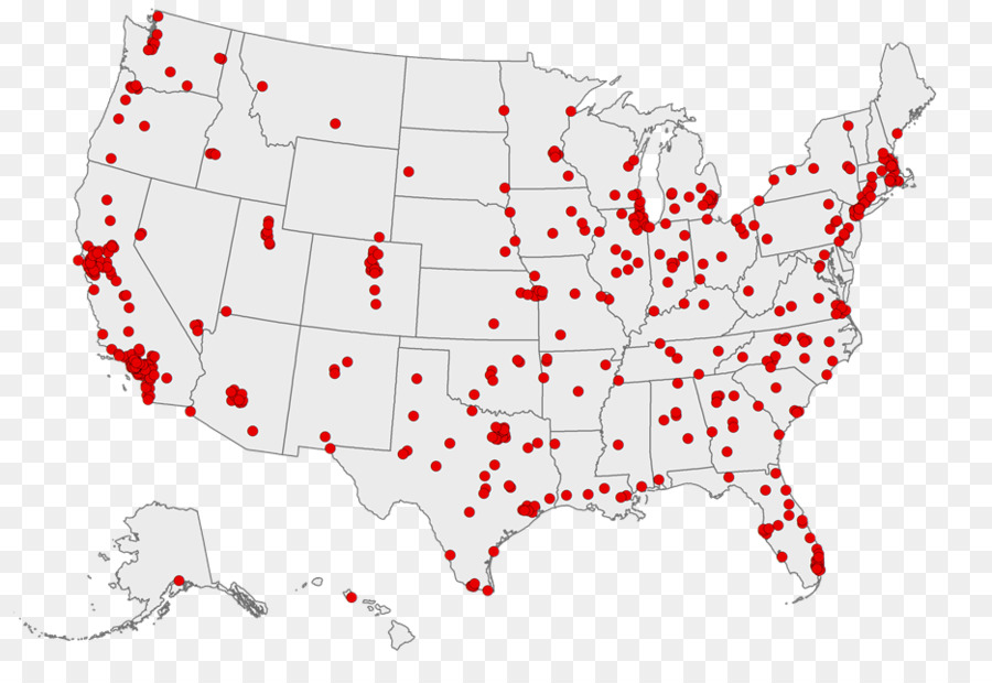 Estados Unidos，Mapa De La Ciudad PNG