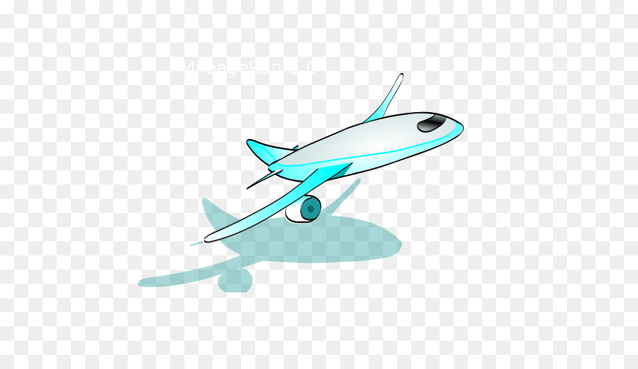 Avión，Azul PNG