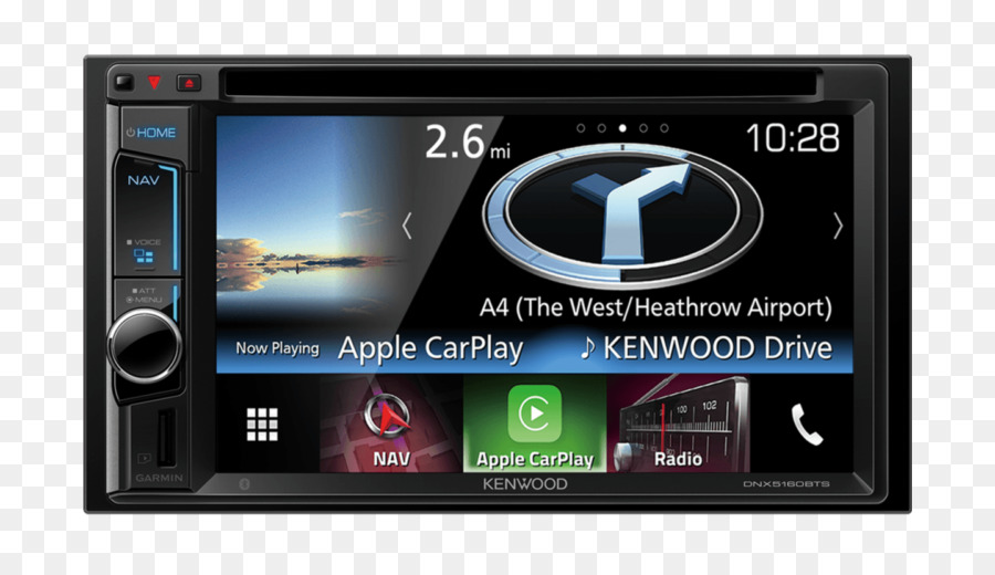 Kenwood Dnx5160bts，Vehículo De Audio PNG