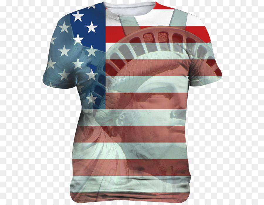 Camiseta，Bandera De Los Estados Unidos PNG