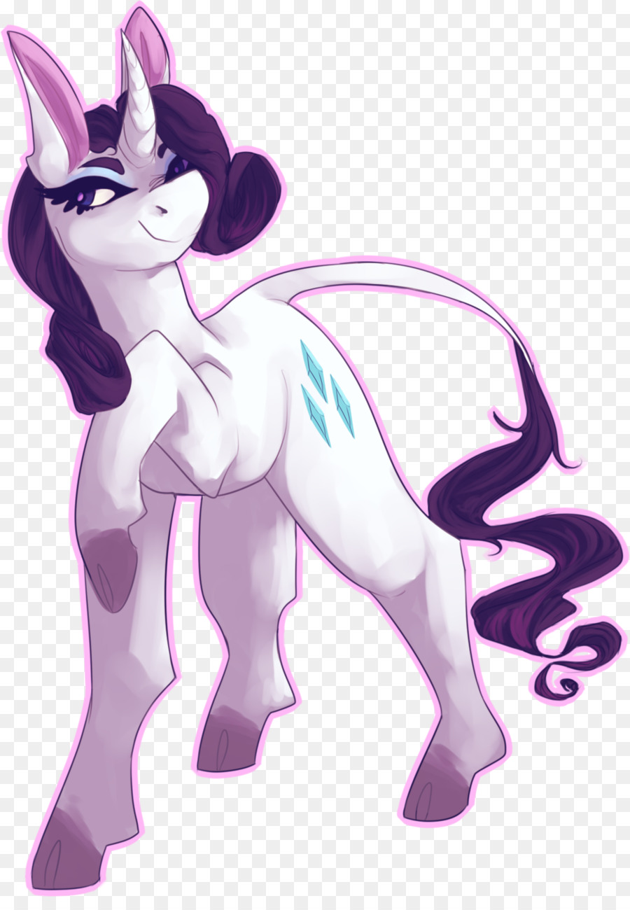 Poni Rosa，Dibujos Animados PNG