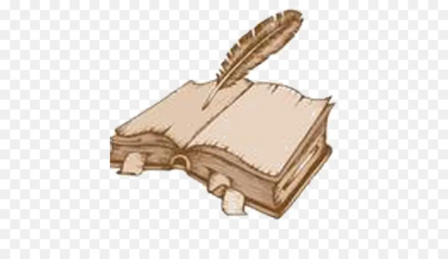 Pluma Y Libro，Pluma PNG