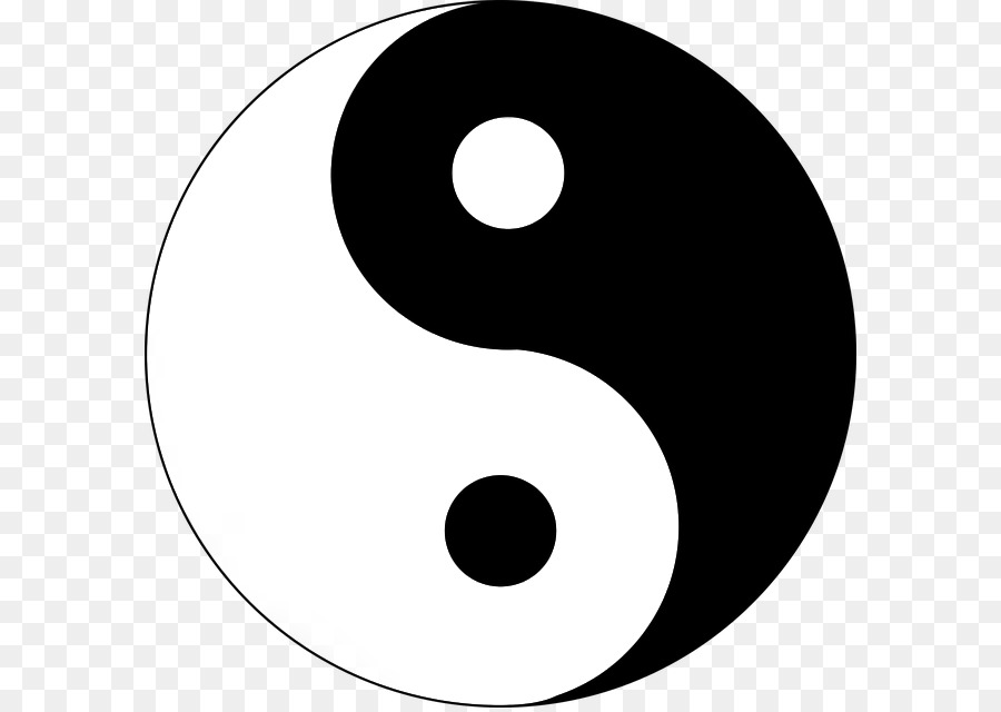 El Yin Y El Yang，Símbolo PNG