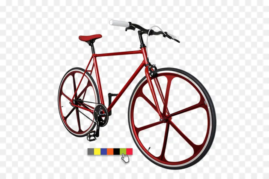 Bicicleta Roja，Bicicleta PNG