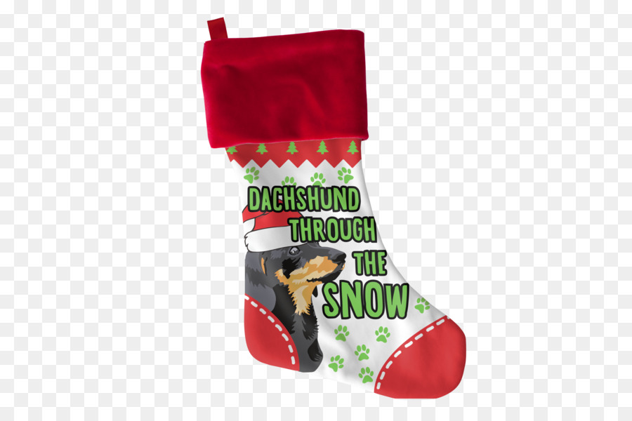 Dachshund，Medias De Navidad PNG