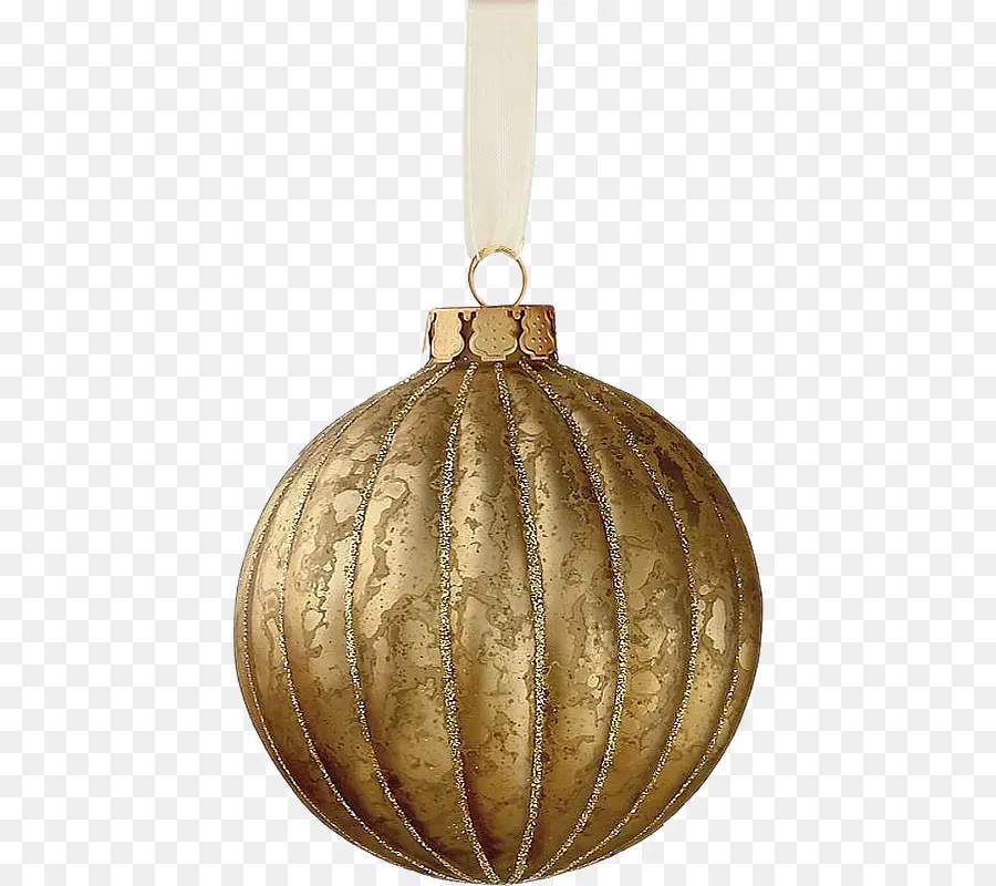 Adorno De Oro，Navidad PNG