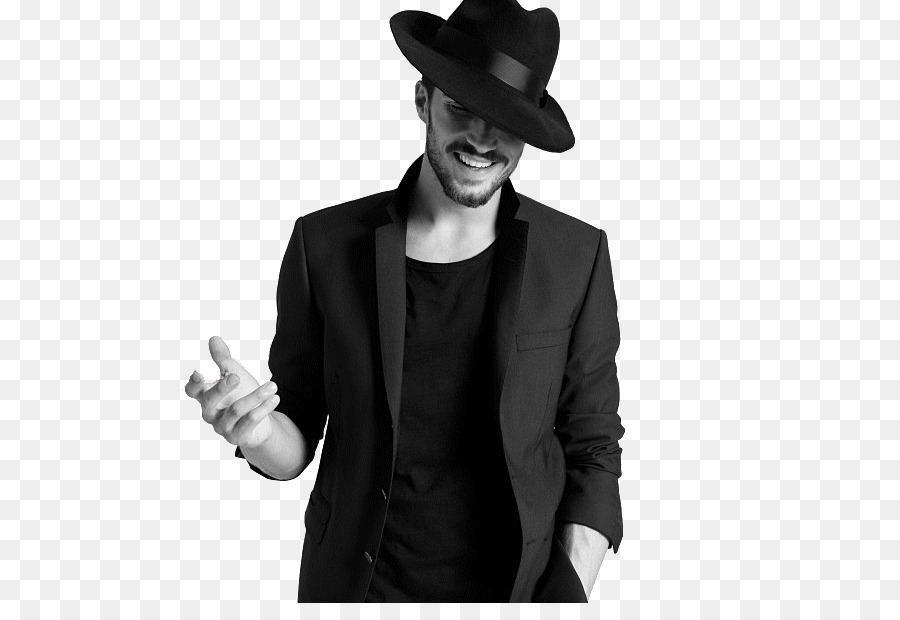 Hombre Con Sombrero，Moda PNG