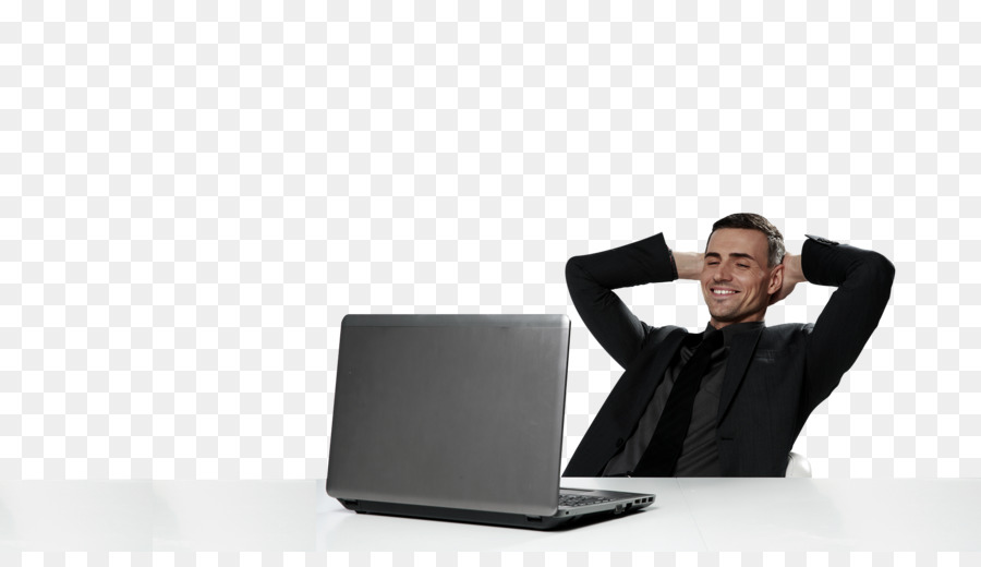 Hombre Con Computador Portatil，Hombre PNG