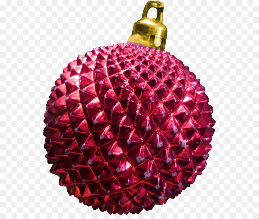 Adorno De Navidad，Magenta PNG