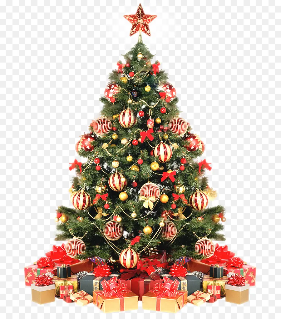 Árbol De Navidad，Adornos PNG