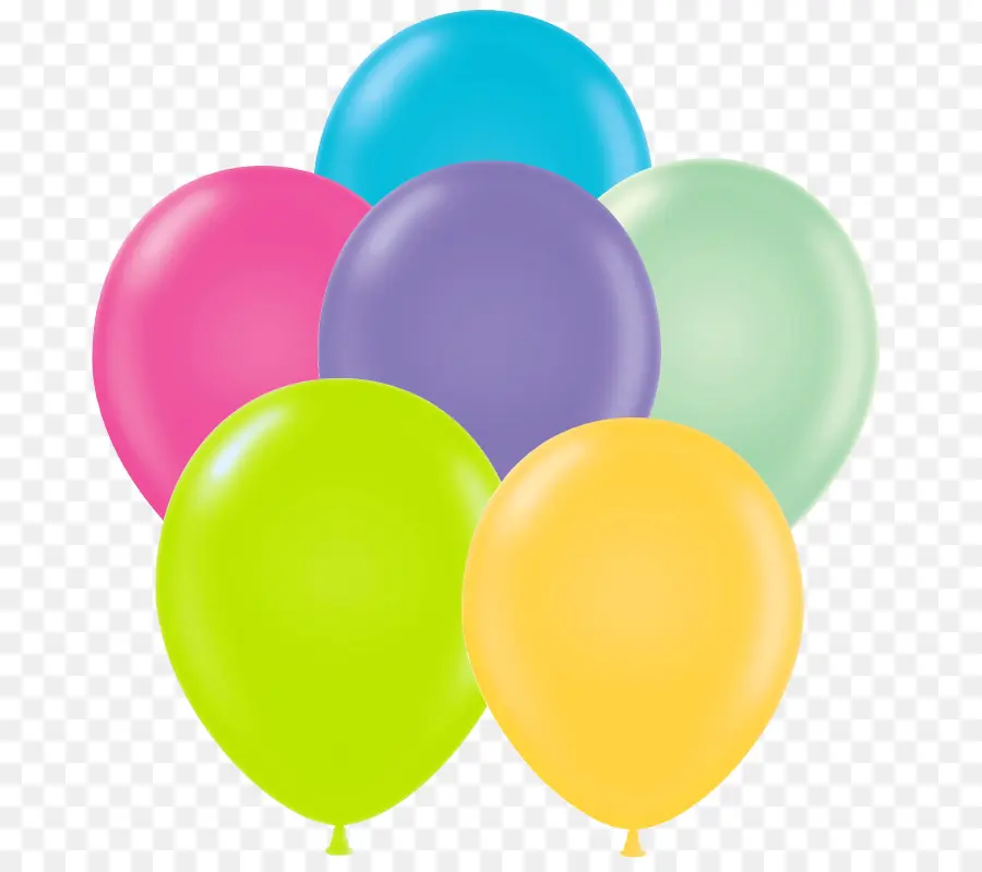 Globos Coloridos，Fiesta PNG