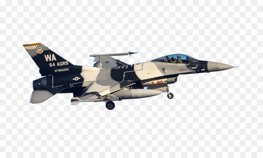 General Dynamics F16 Fighting Falcon，Avión PNG
