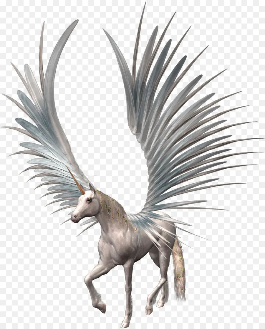 Unicornio，Alas PNG