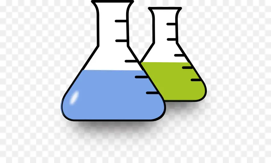 Frascos Con Líquidos Coloreados，Química PNG