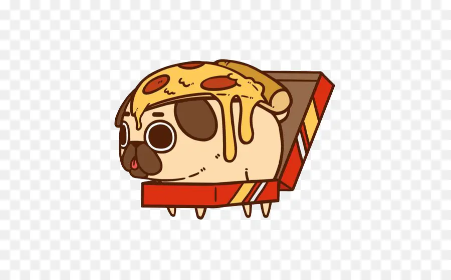 Pizza Pug，Pizza PNG