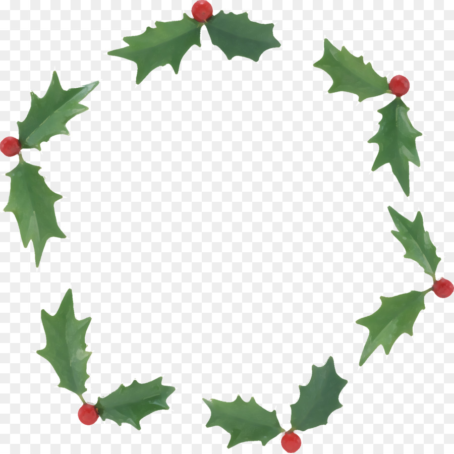 Corona De Acebo，Navidad PNG