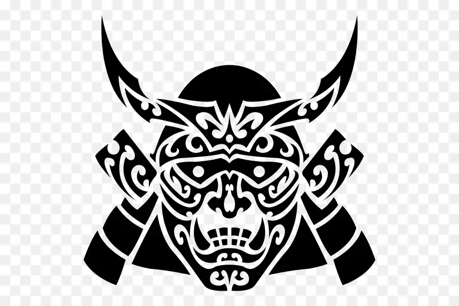 Samurai，Máscara PNG