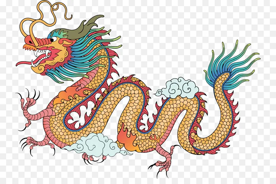 China，Dragón Chino PNG