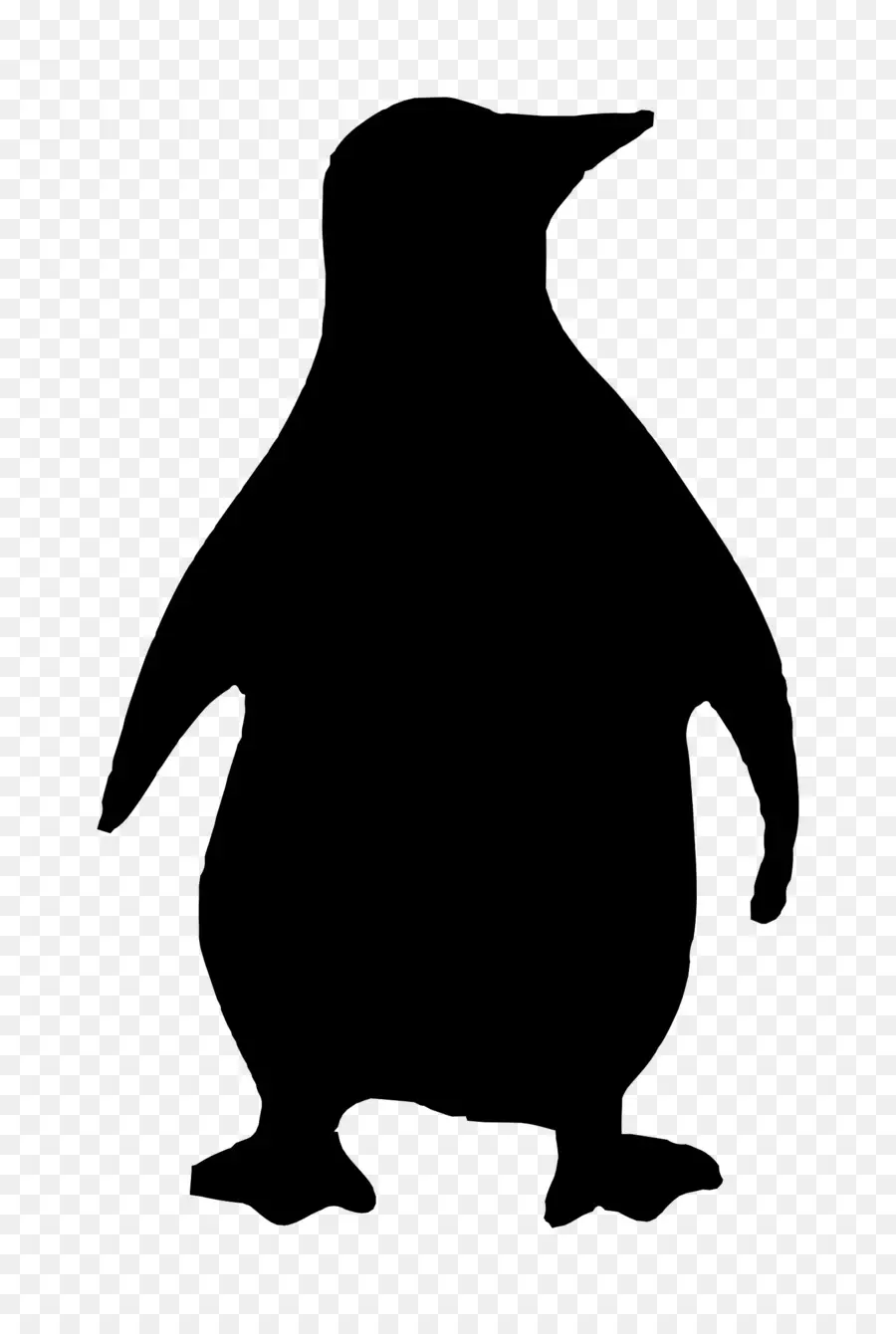 Penguin，Silueta PNG