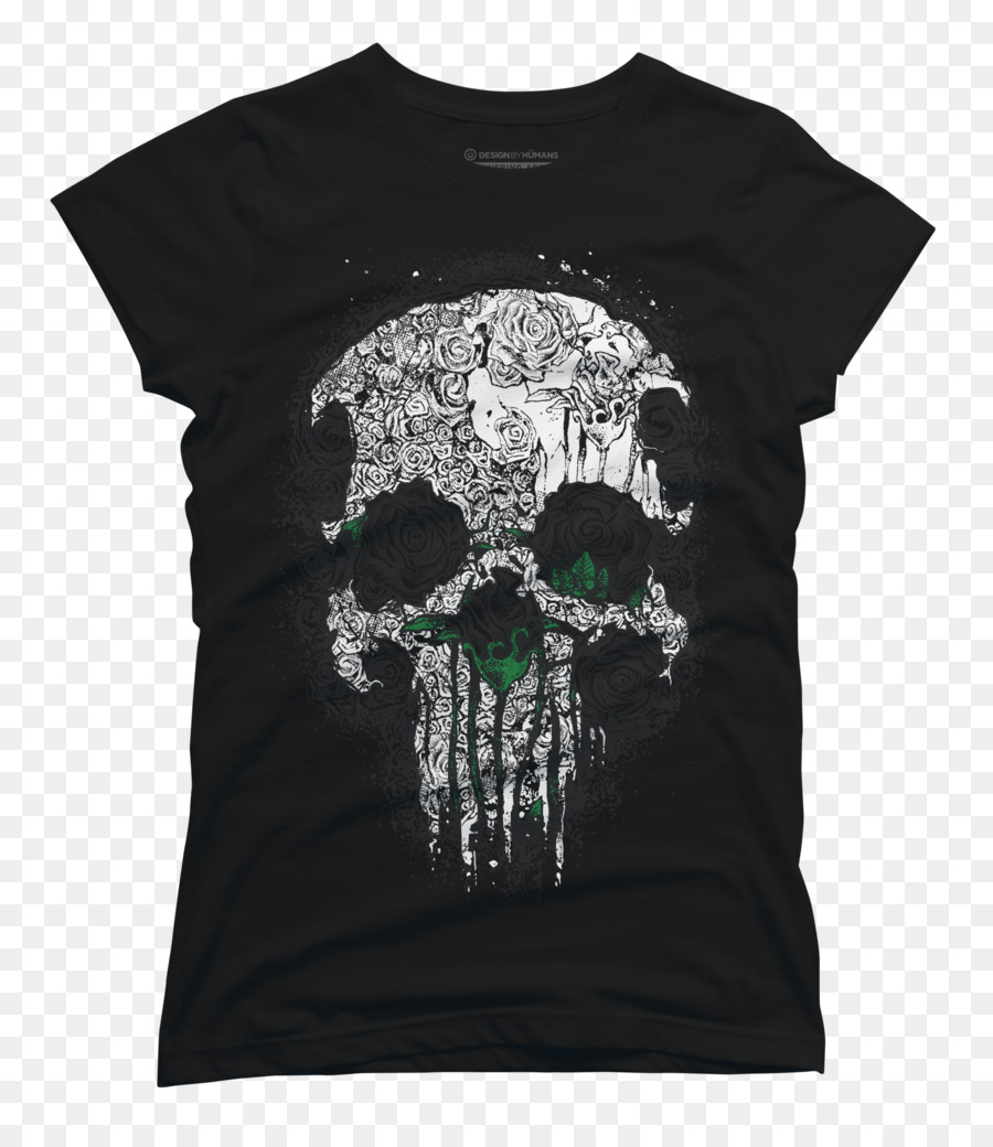 Camiseta，Cráneo PNG