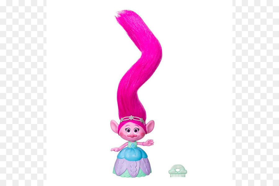 Hasbro Dreamworks Trolls Abrazo Tiempo De Amapola，El Cabello En El Aire PNG