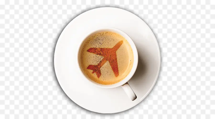 Café，Avión PNG