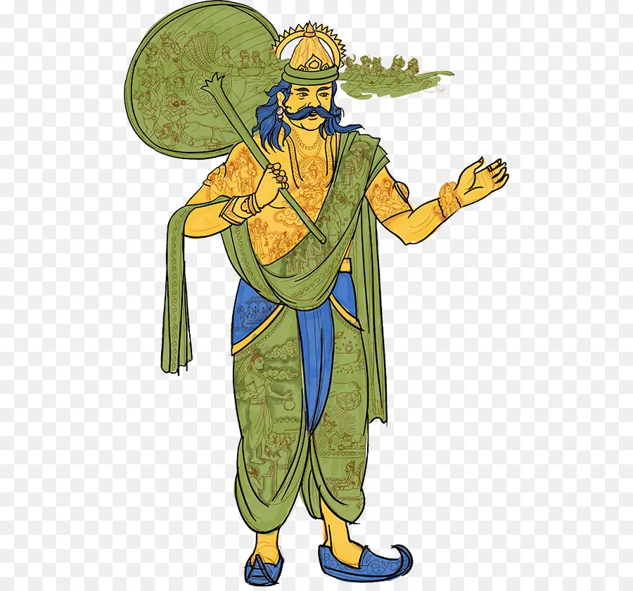 Personaje Mitologico，Indio PNG