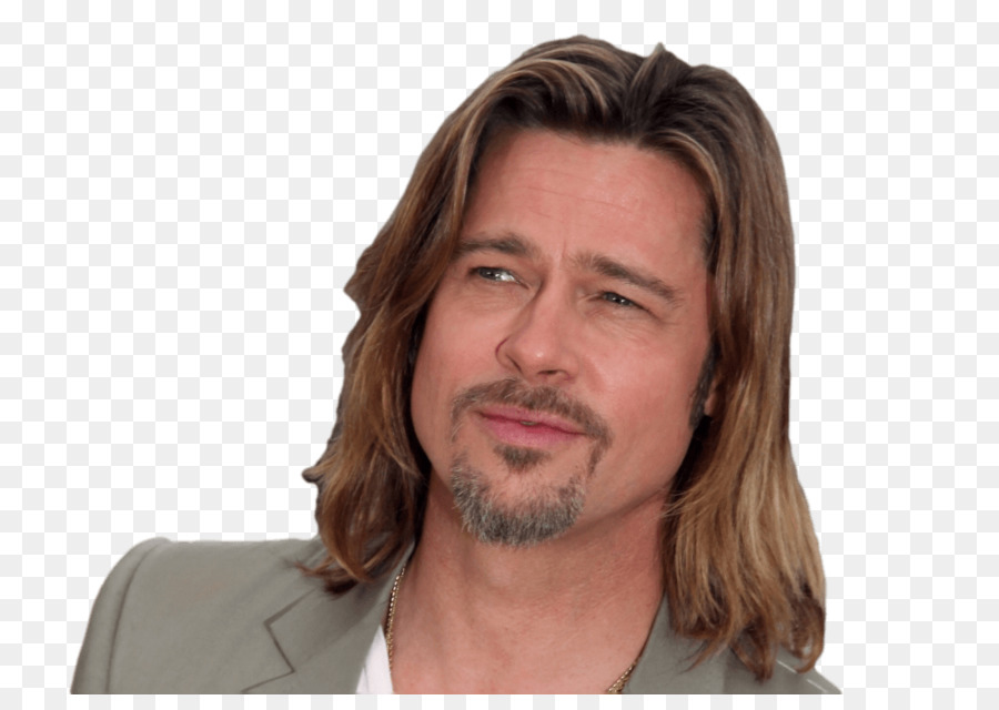 Brad Pitt，Peinado PNG