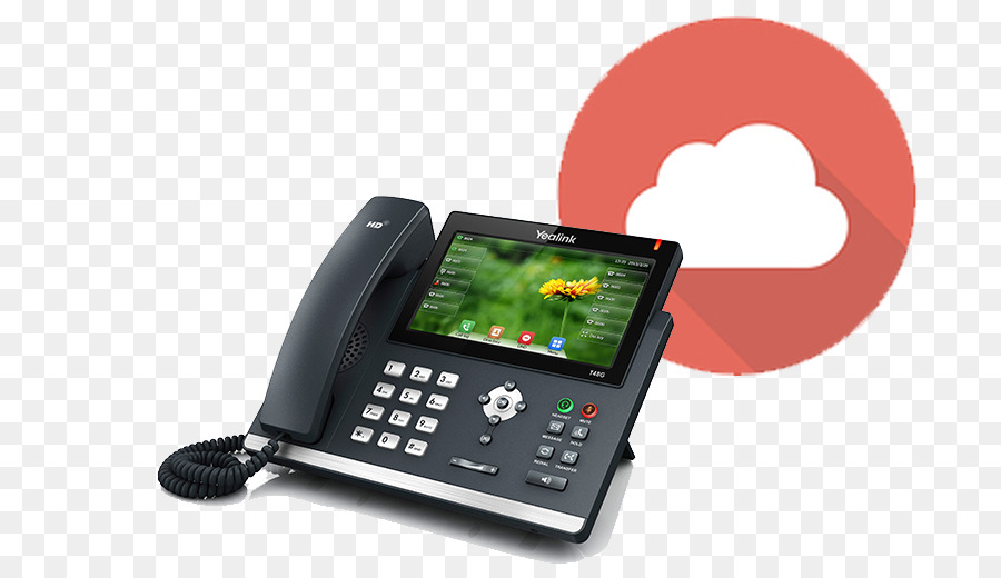 Teléfono Voip，Yealink Sipt48s Gigabit De Voip De Teléfono Ip PNG