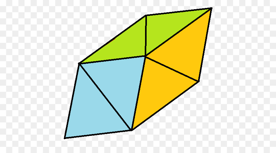 Triángulo，Gyroelongated Bipyramid PNG