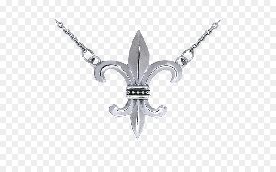 Colgante Flor De Lis，Collar PNG