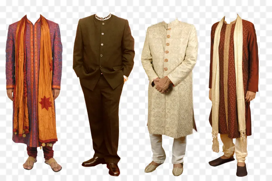 Sherwani，Túnica PNG