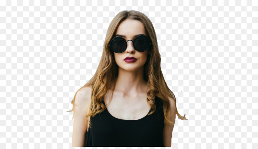 Mujer Con Gafas De Sol，Gafas De Sol PNG