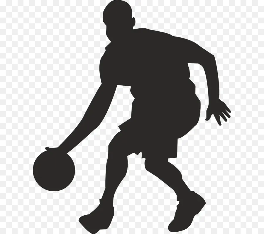 Silueta De Jugador De Baloncesto，Deportes PNG