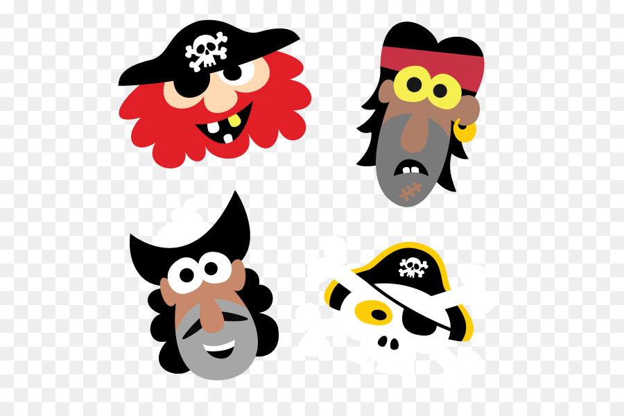 La Piratería，Máscara PNG