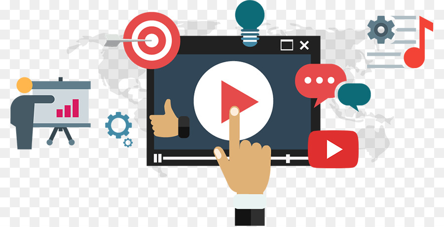 Social Video Marketing，El Marketing Digital PNG