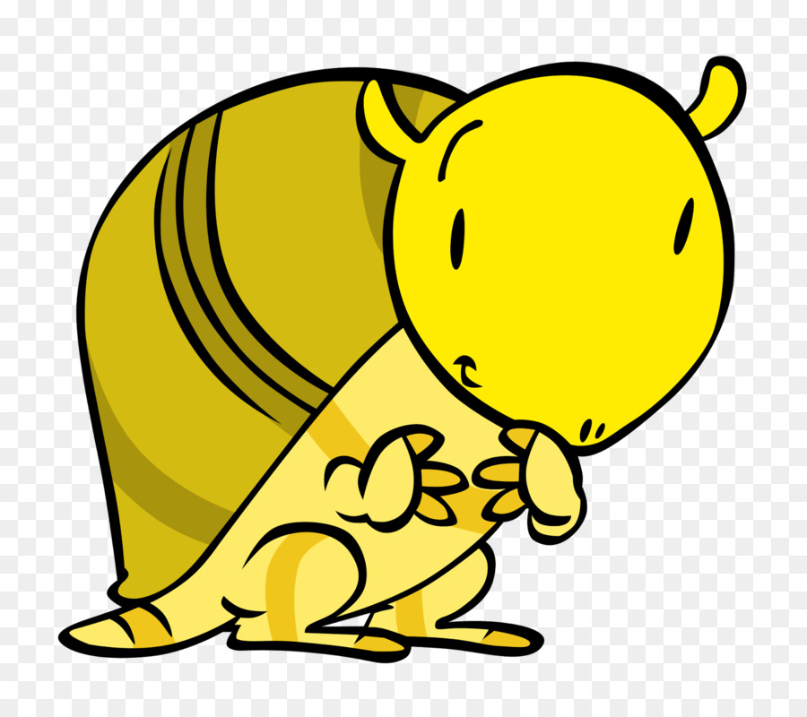 Armadillo，Amarillo PNG