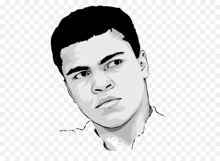 Muhammad Ali，Retrato PNG
