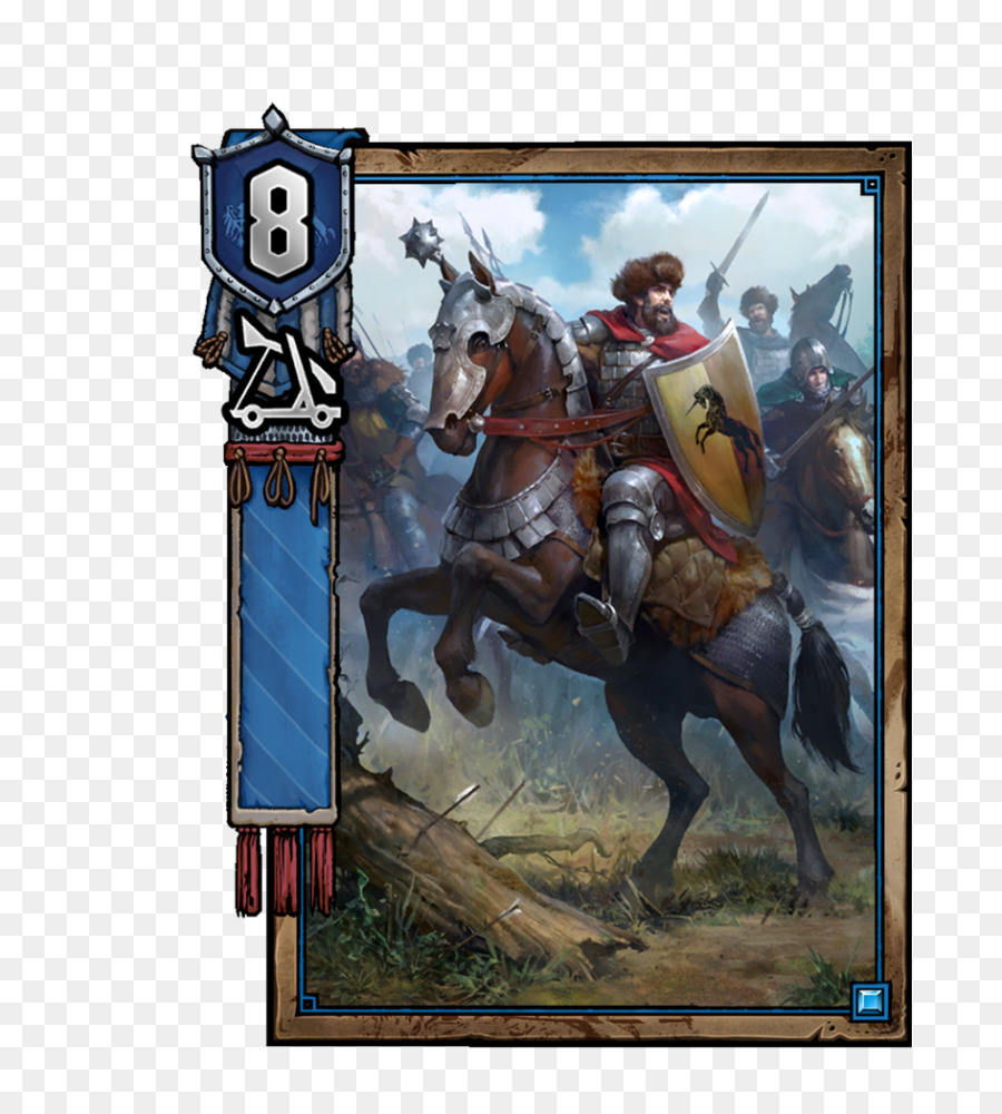 Gwent The Witcher Juego De Cartas，La Caballería PNG